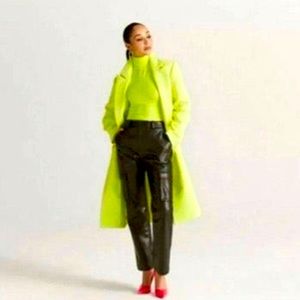 neon green turtle neck body suit •cara santana x apartment 9 (or send an offer)